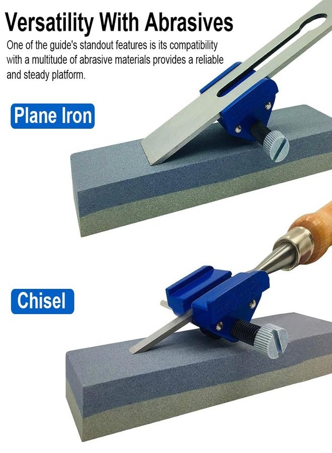 Serplex® Honing Guide Sharpening Jig for Chisel Adjustable Clamping Range 0-55mm Honing Guide for Chisel Planer Honing Guides for Chisels and Planes, Chisel Sharpening Jig for Wood Work - Image 4